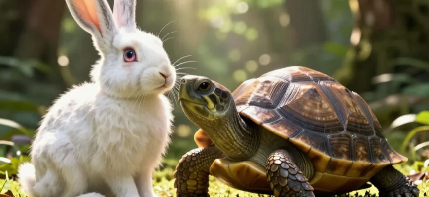 Сказка «Заяц и Черепаха: гонка по‑новому»