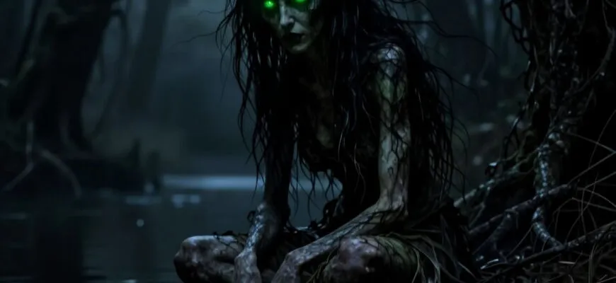 Топ-10 страшных хоррор‑историй про кикимору, живущую в лесу Читать мини-легенды перед сном