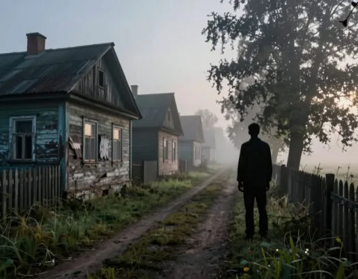 Читать страшные истории на ночь Поселок тумана (1998 год)