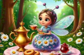 Сказка для детей 3-4 лет Муха Клава и волшебный чай