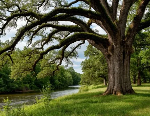 Басня сказка «Дуб и травинка»
