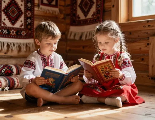 Стихи для детей 5 лет в русском народном стиле