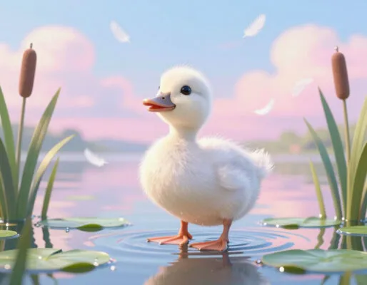 Сказка о любопытстве: «Утёнок и Небо» Читать малышам 3 лет