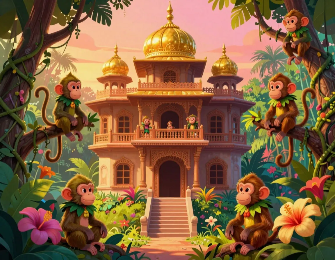 Сказки народов мира Итальянская сказка Обезьяний дворец