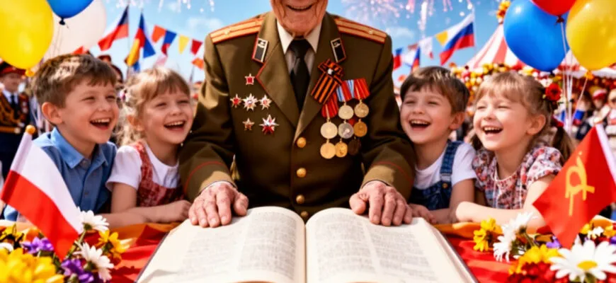 Топ-10 Самые лучшие стихи-поздравления для детей 6–7 лет — ко Дню Победы, посвящённых воинам Великой Отечественной войны