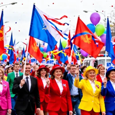 Стихотворения «Праздник Весны и Труда»