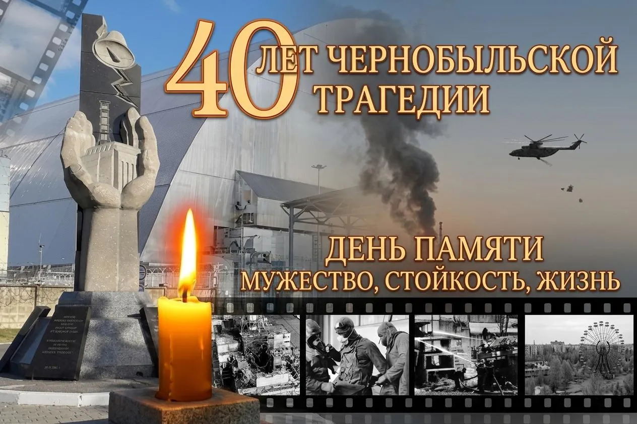 40 лет назад взорвался 4-й энергоблок Чернобыльской АЭС