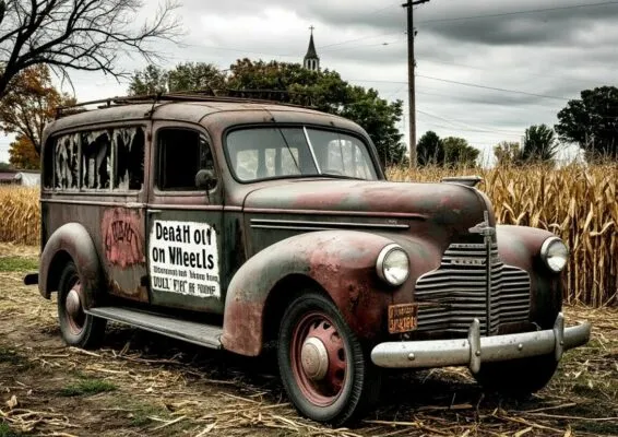 Читать страшную историю 18+ на ночь «Смерть на колесах»