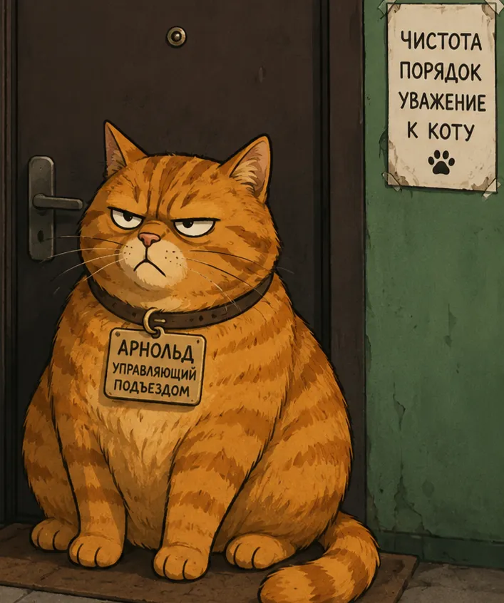 Арнольд Петрович и война за подъезд