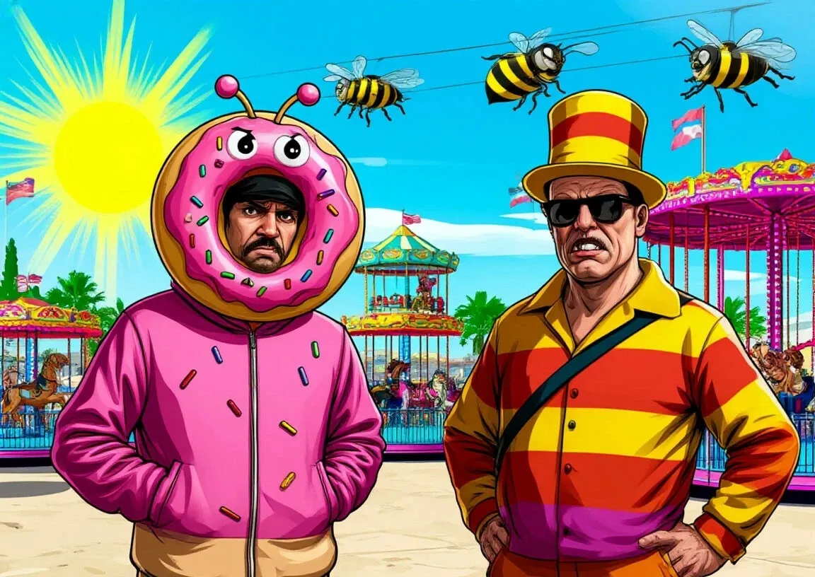 Фанфик по GTA V «Таксист, клоун и плохая карма»