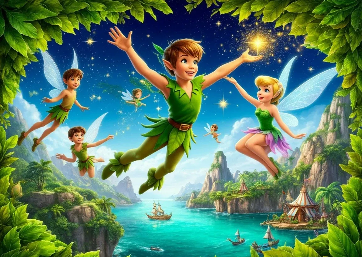Фанфик по мотивам классического мультфильма Disney «Питер Пэн» (1953) Книга читать онлайн бесплатно без регистрации полностью