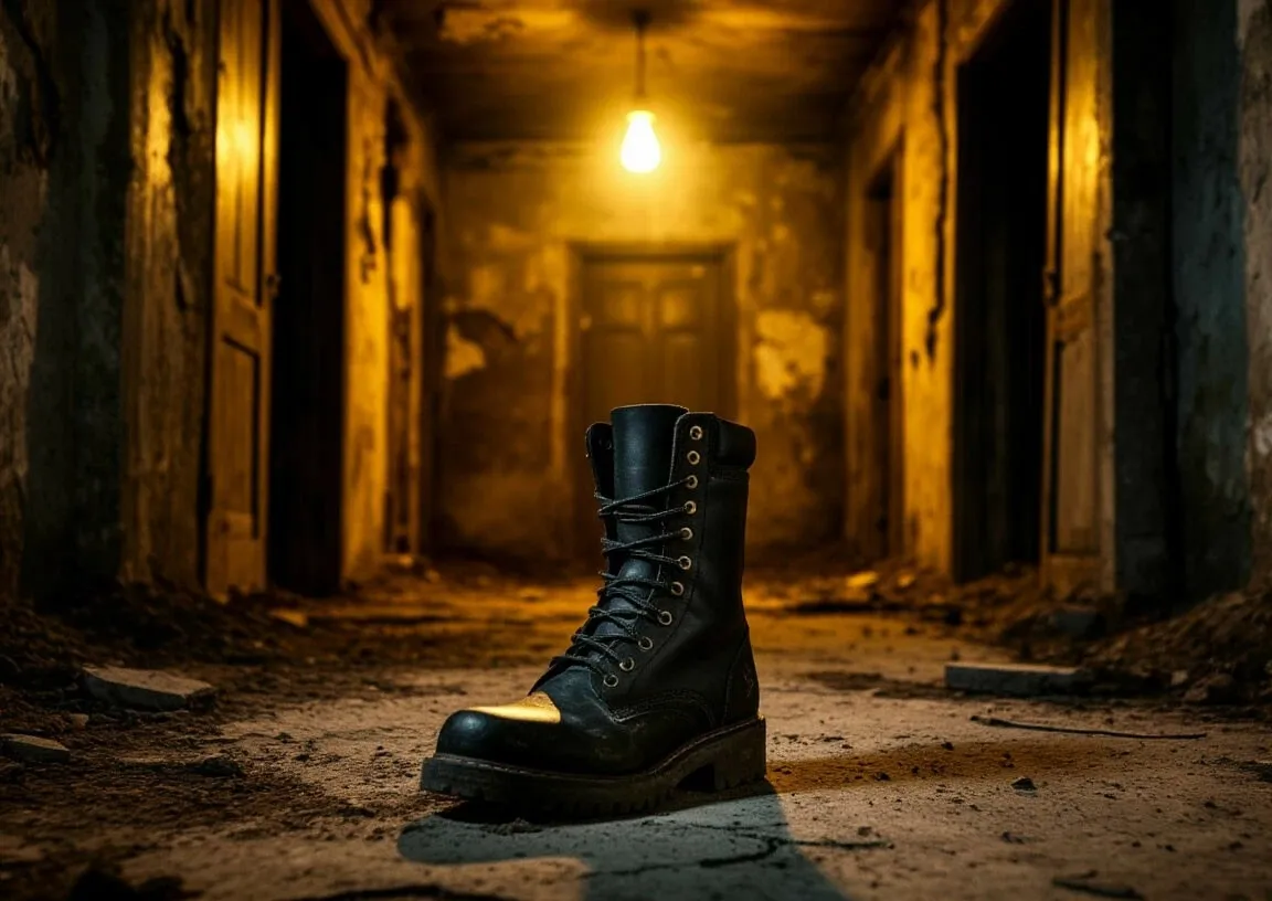 Чёрный сапог