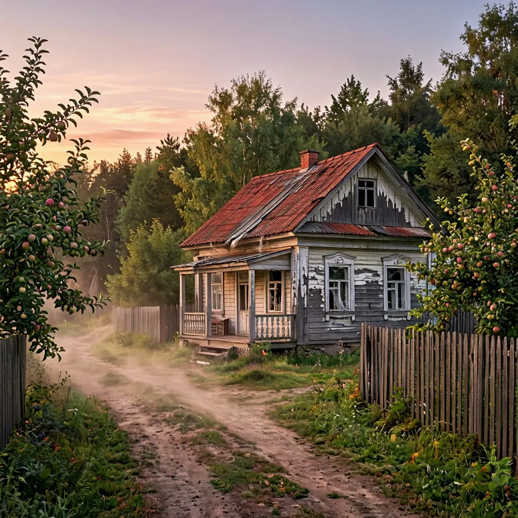Дом на краю деревни, чужие шаги