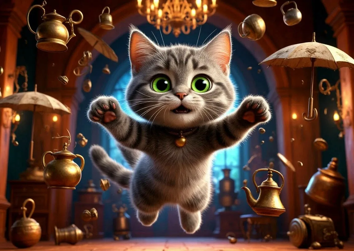Фанфик мультсериала «Кот Басик» (2022) «Башня Перевёрнутых Снов»