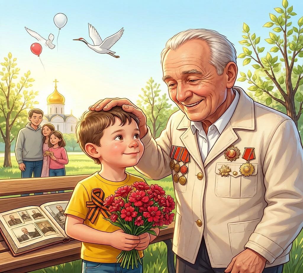 Дне Победы (9 мая) Сборник из 30 коротких рассказов для детей детского сада