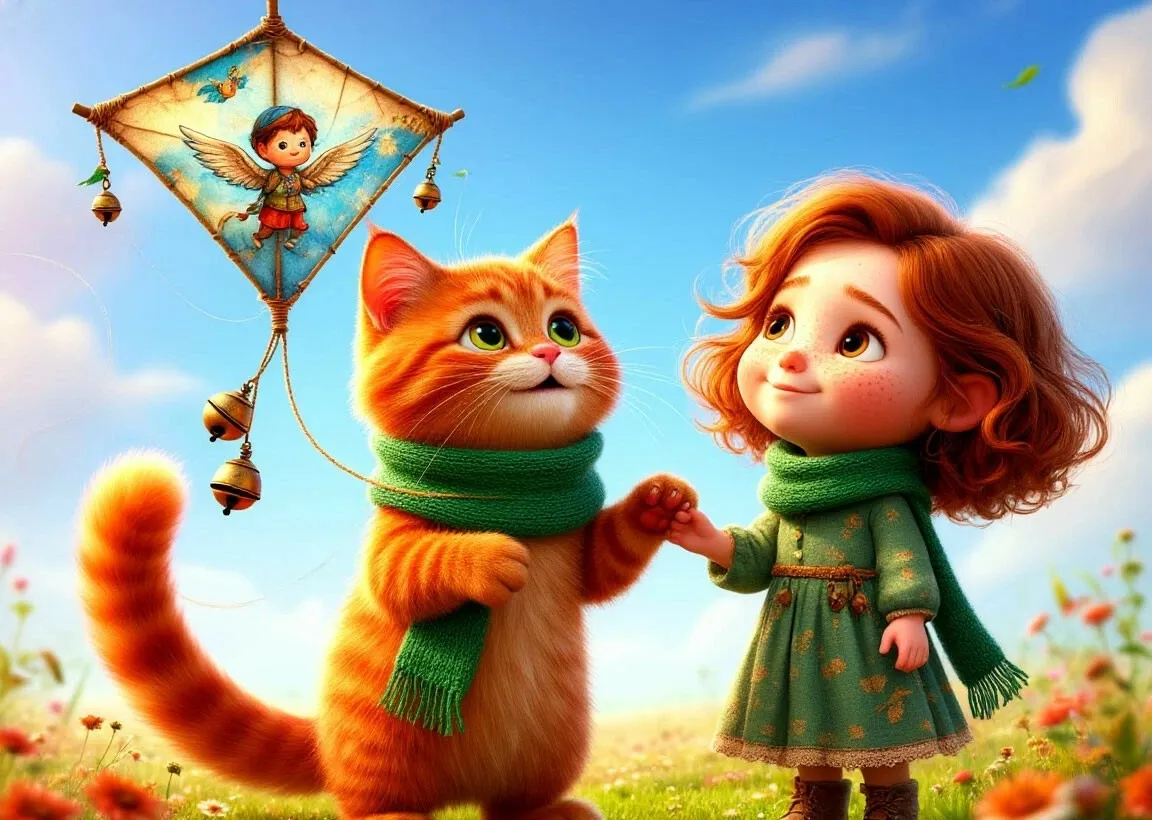 «Конкурс воздушных змеев» Фанфик по мотивам мультфильма «Кот Басик» (2022)