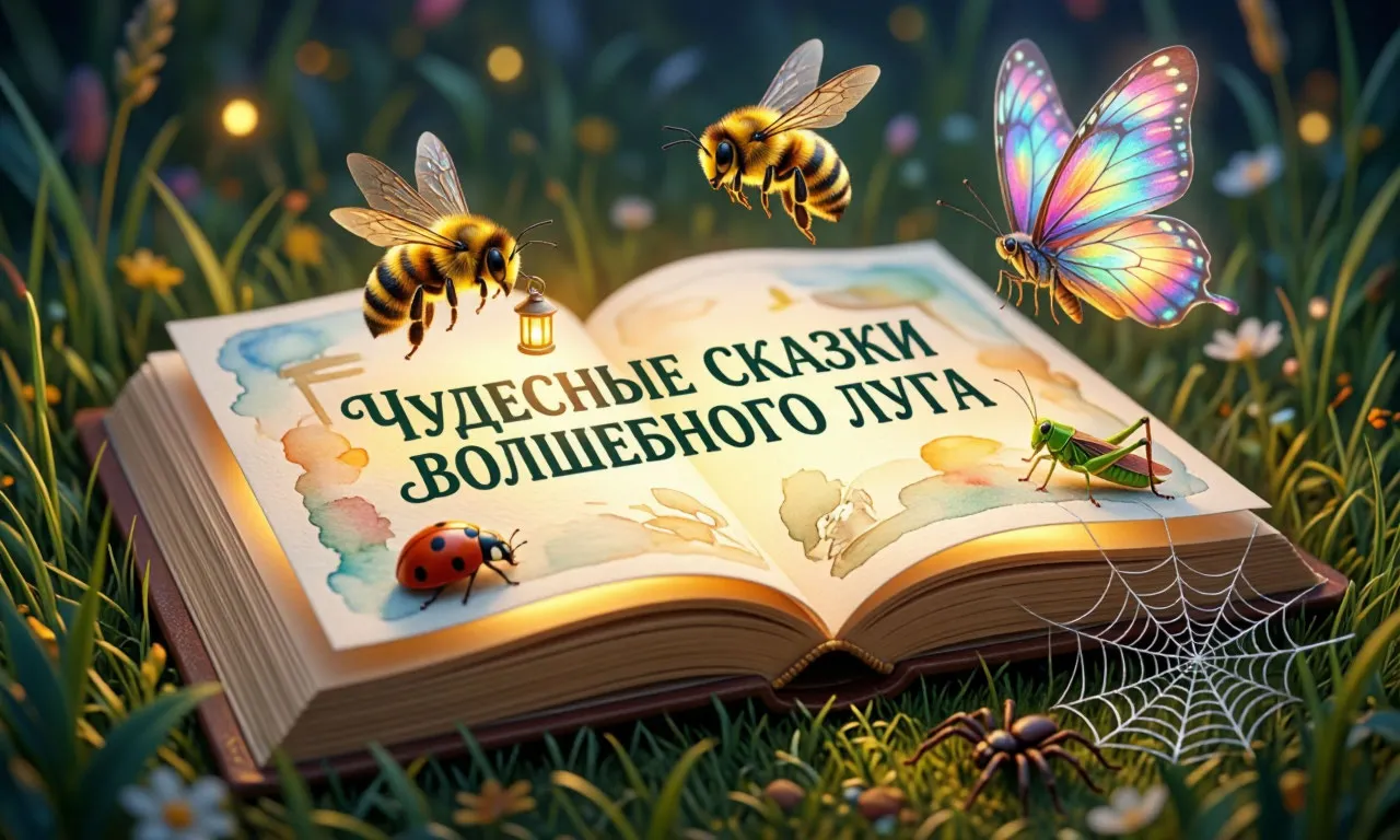 Чудесные сказки волшебного луга для детей 4–5 лет