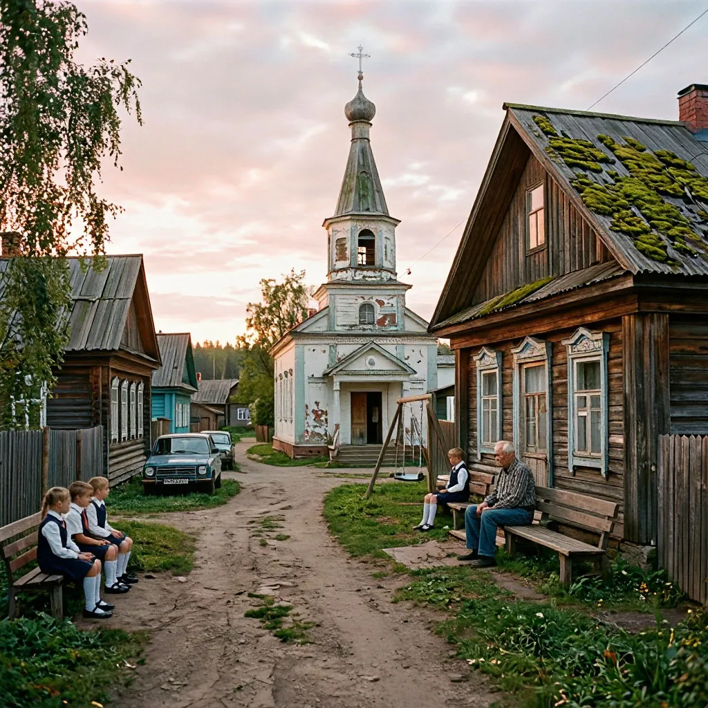 Деревня, где время остановилось в 2007 году