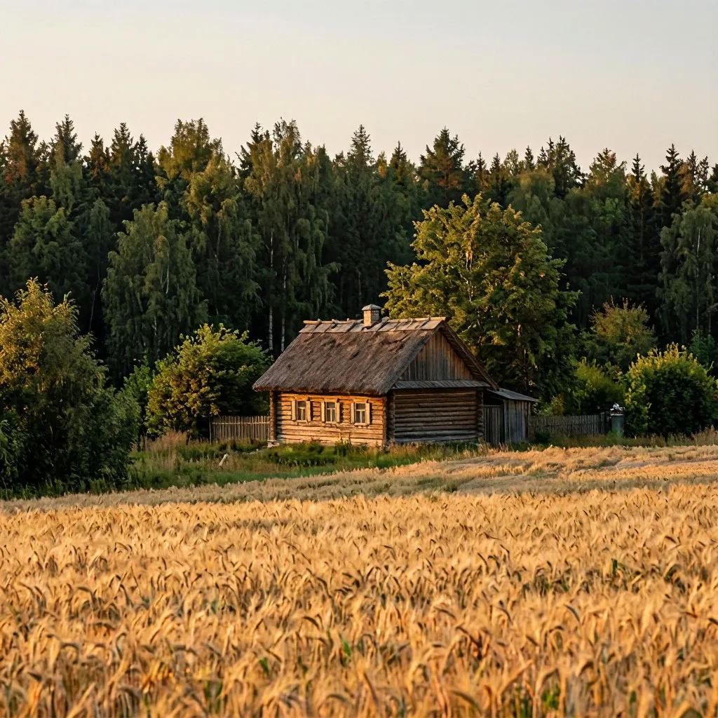 Дом на краю деревни люди из леса рассказ