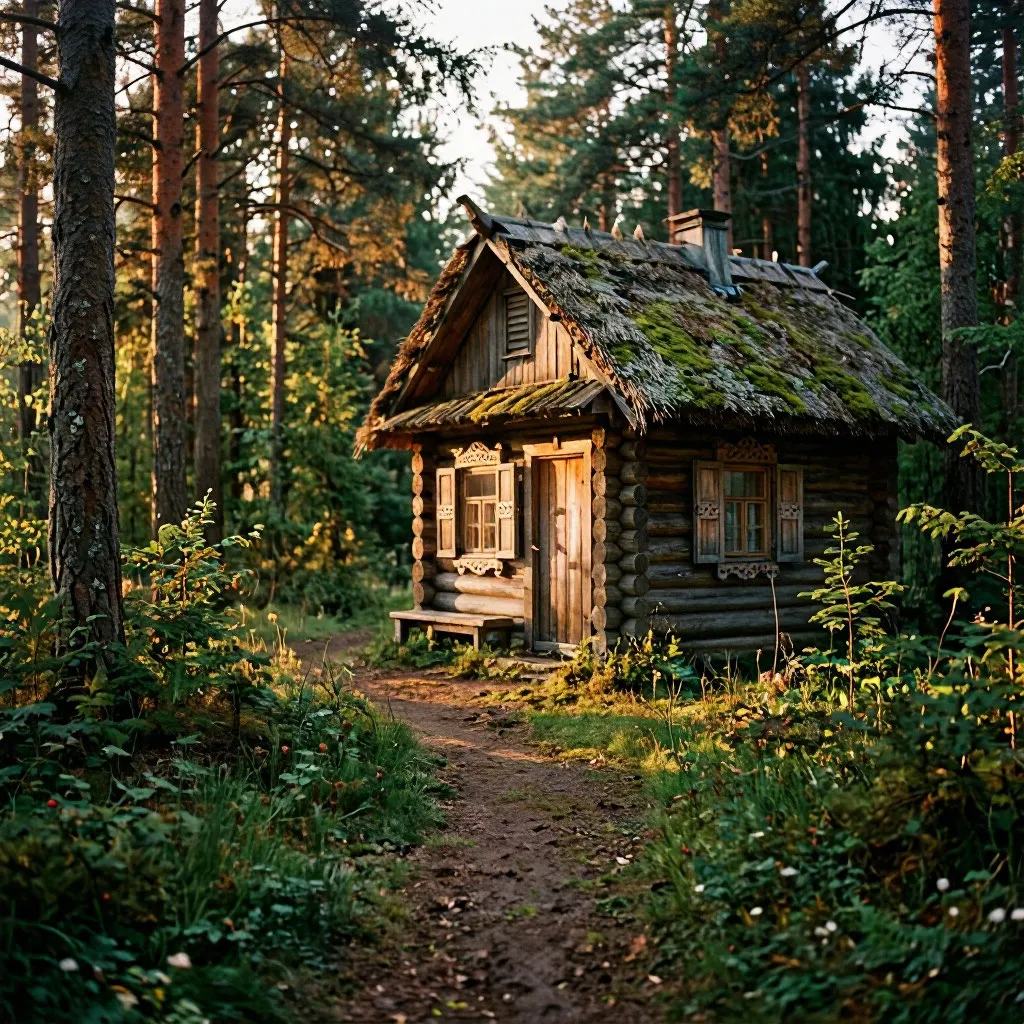 Домик на краю леса Сказка, где сбываются тихие мечты