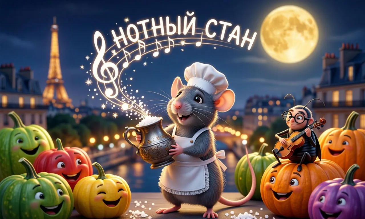 Фанфик Рататуй Соль которая умеет петь