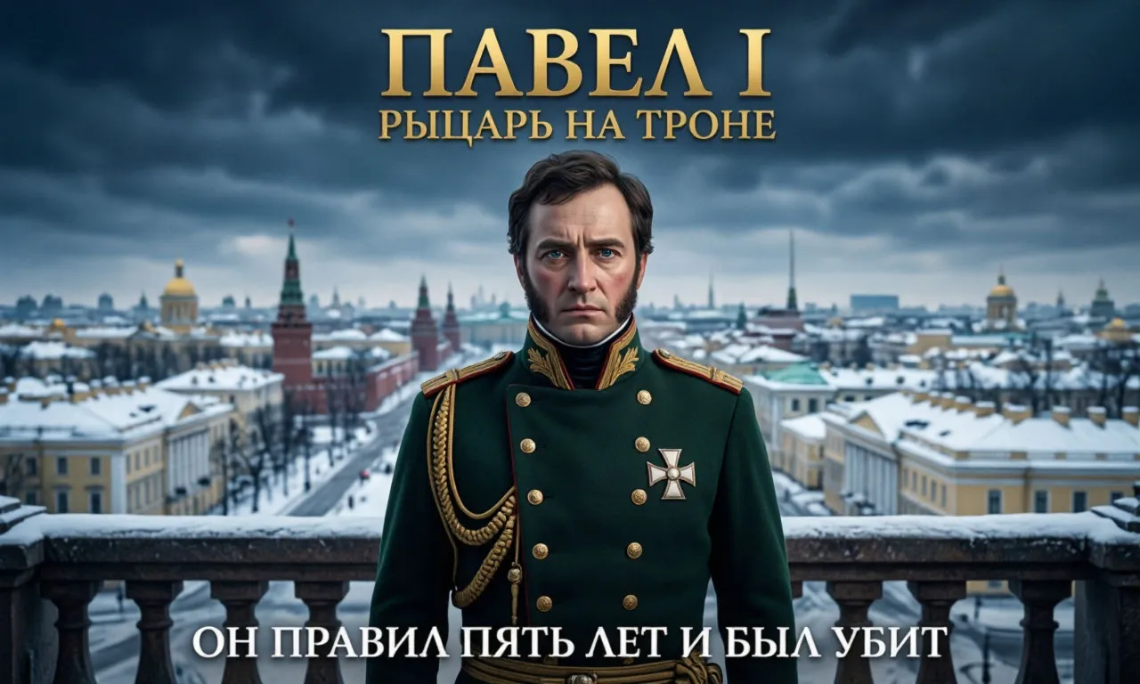 Император Павел I. Рыцарь на троне