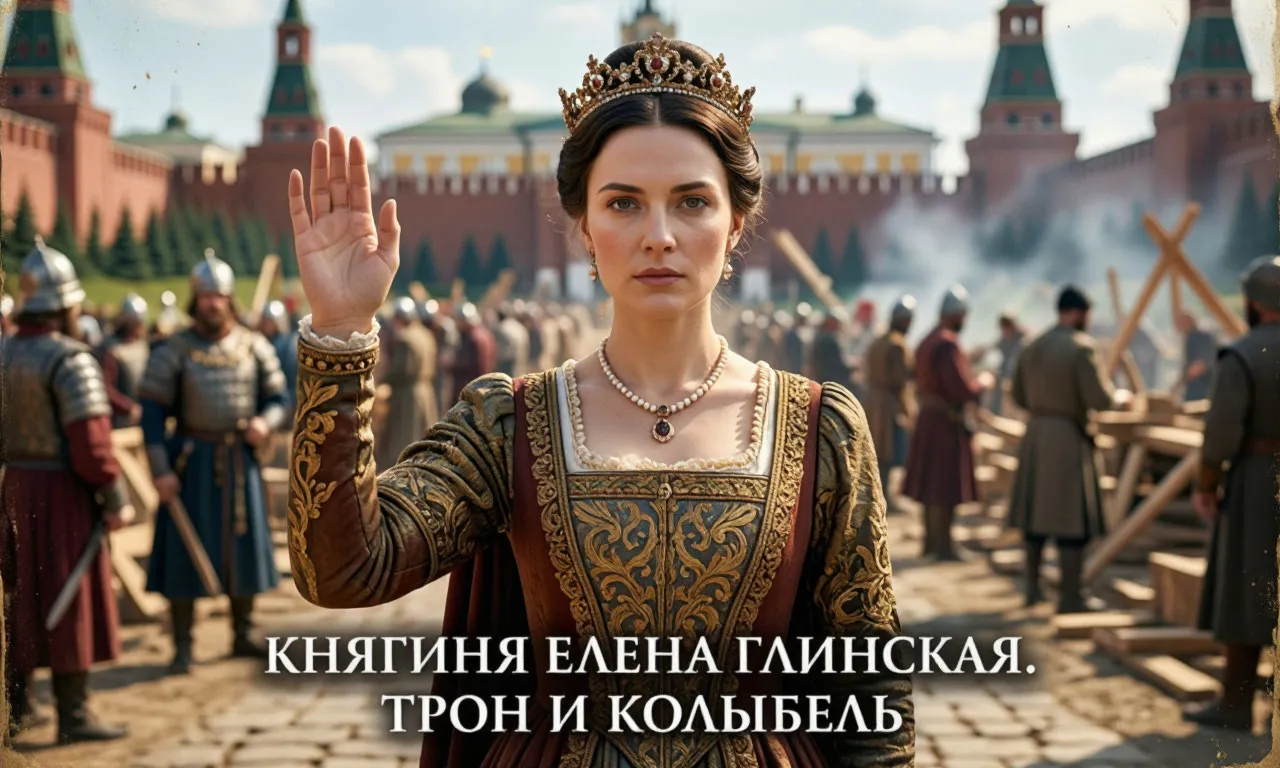 Княгиня Елена Глинская. Трон и колыбель