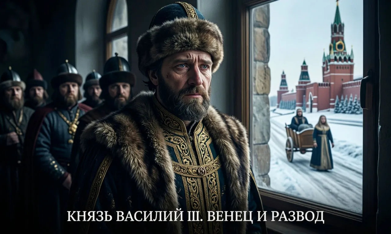 Князь Василий III. Венец и развод