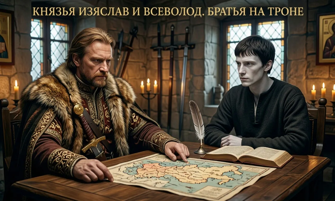 Князья Изяслав и Всеволод