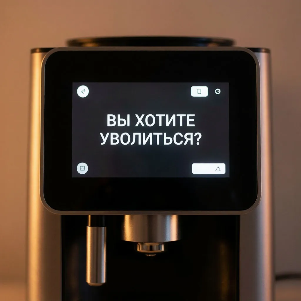 Кофе-машина, предсказывающая увольнение