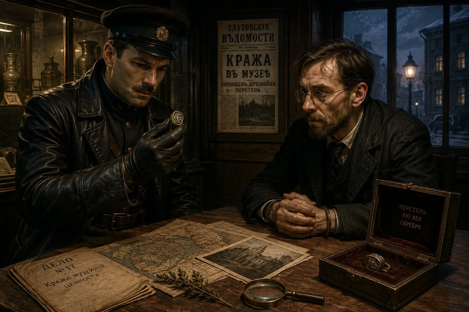 Тайна серебряного перстня