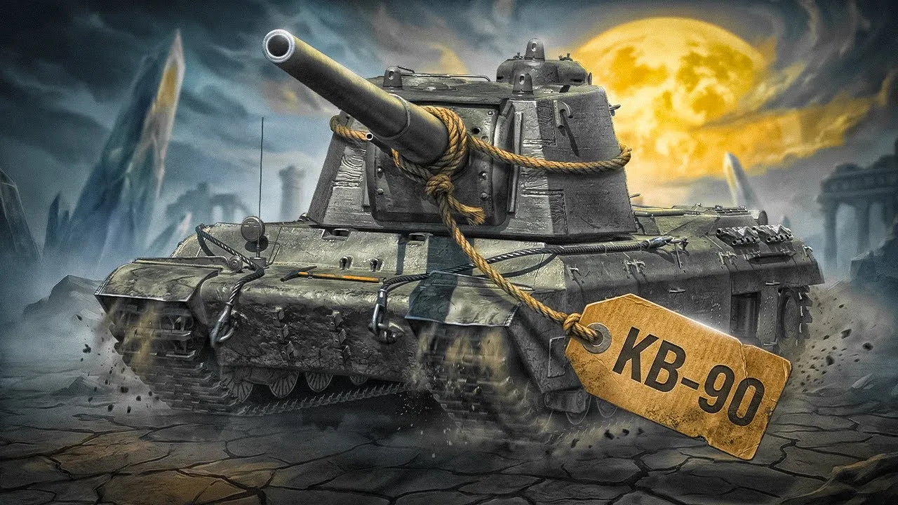 КВ-90 могучий тяжелый танк
