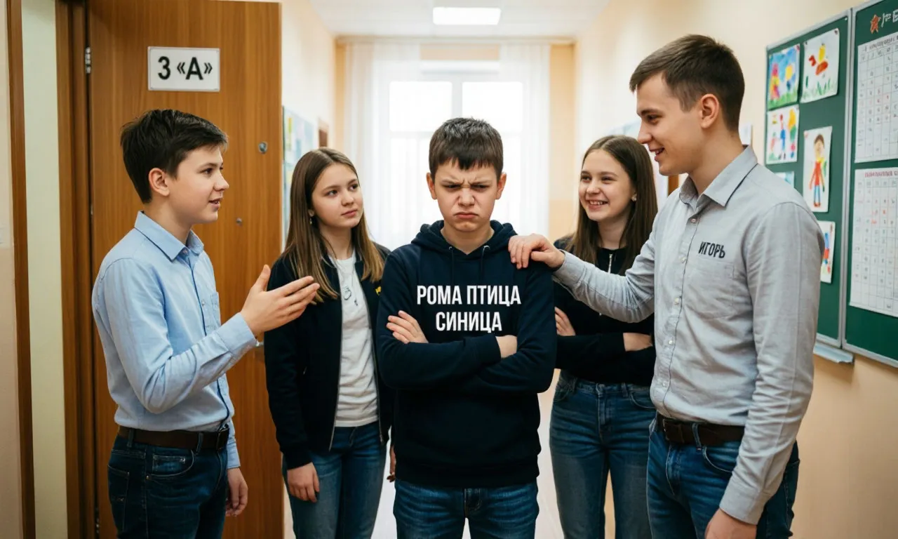 Новенький по фамилии Синица