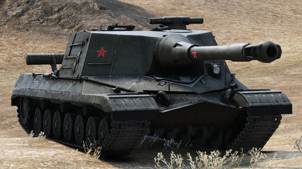 ОБ-268 Самоходка из военного рассказа