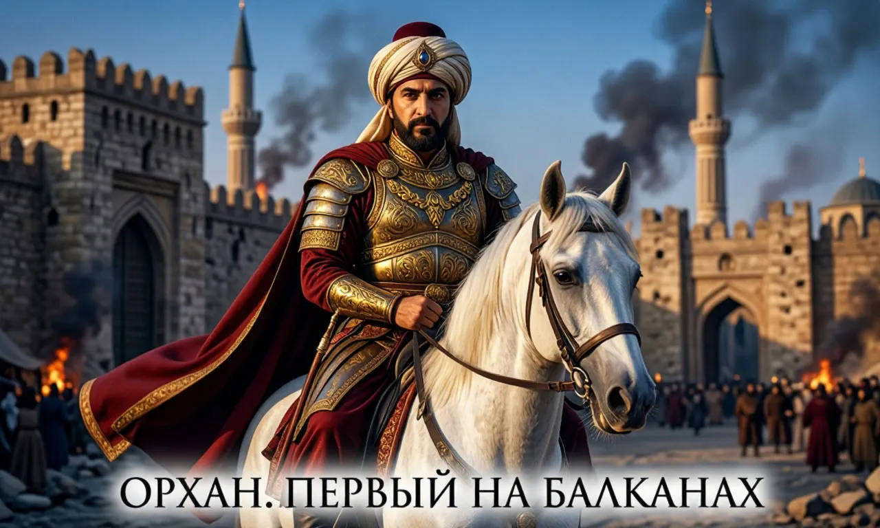 Орхан Гази. Ятаган и Коран