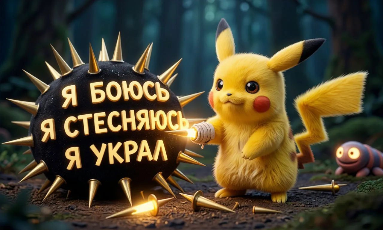 Пикачу-Репейник и Колючий секрет