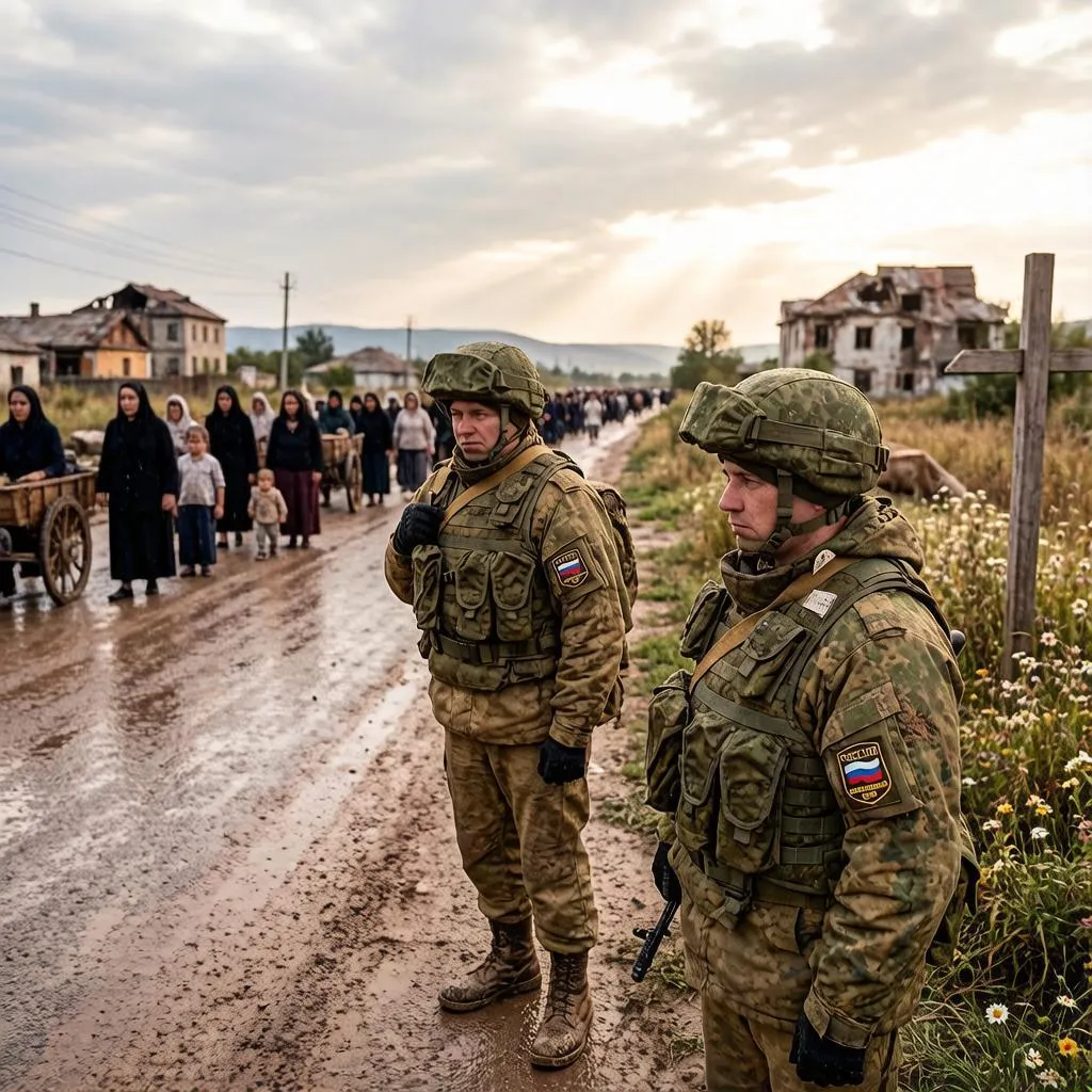 Русский доброволец братья по оружию