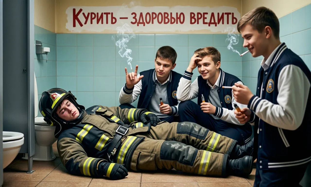 «Слабак, или Подвиг некурящего пожарного»
