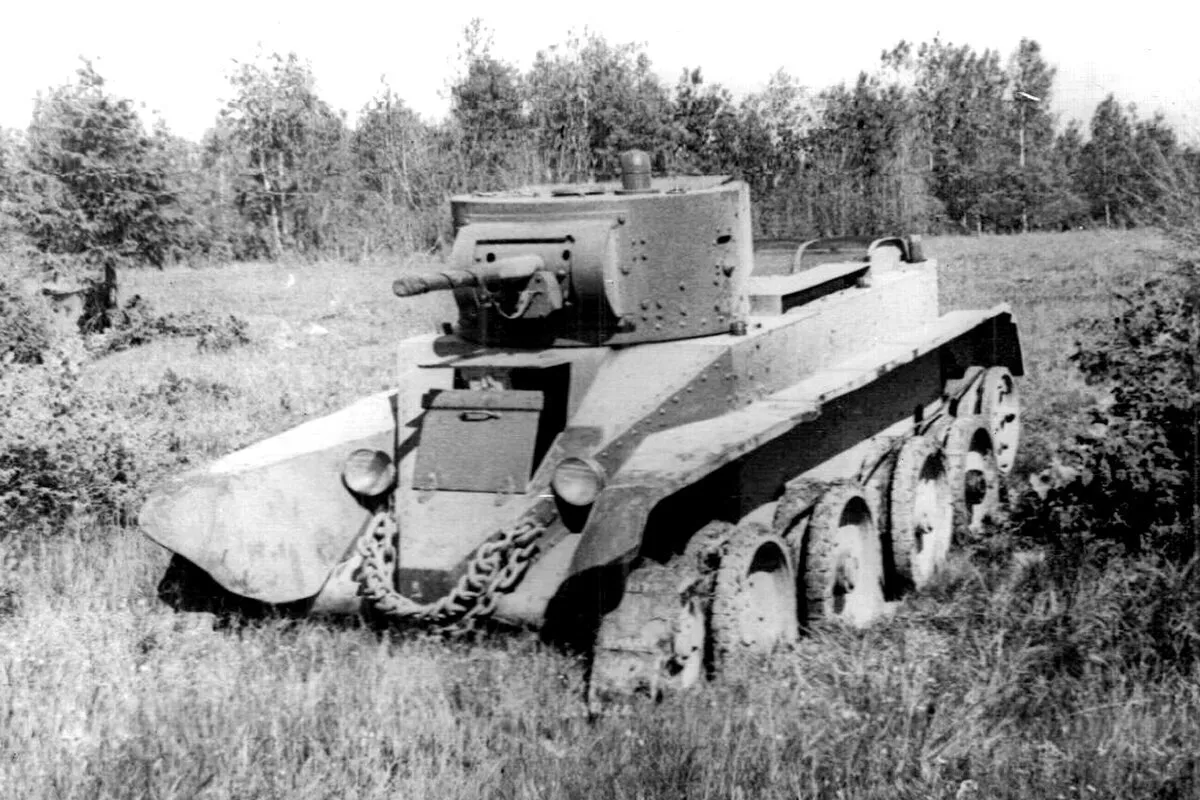 Советский лёгкий танк БТ-5 настоящий ад в тылу врага