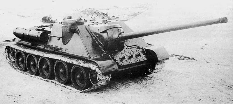 СУ-100 история легендарной самоходки в бою