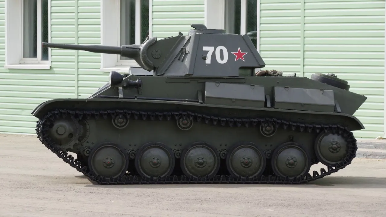 Т-60 и Т-70 история легендарного советского танка