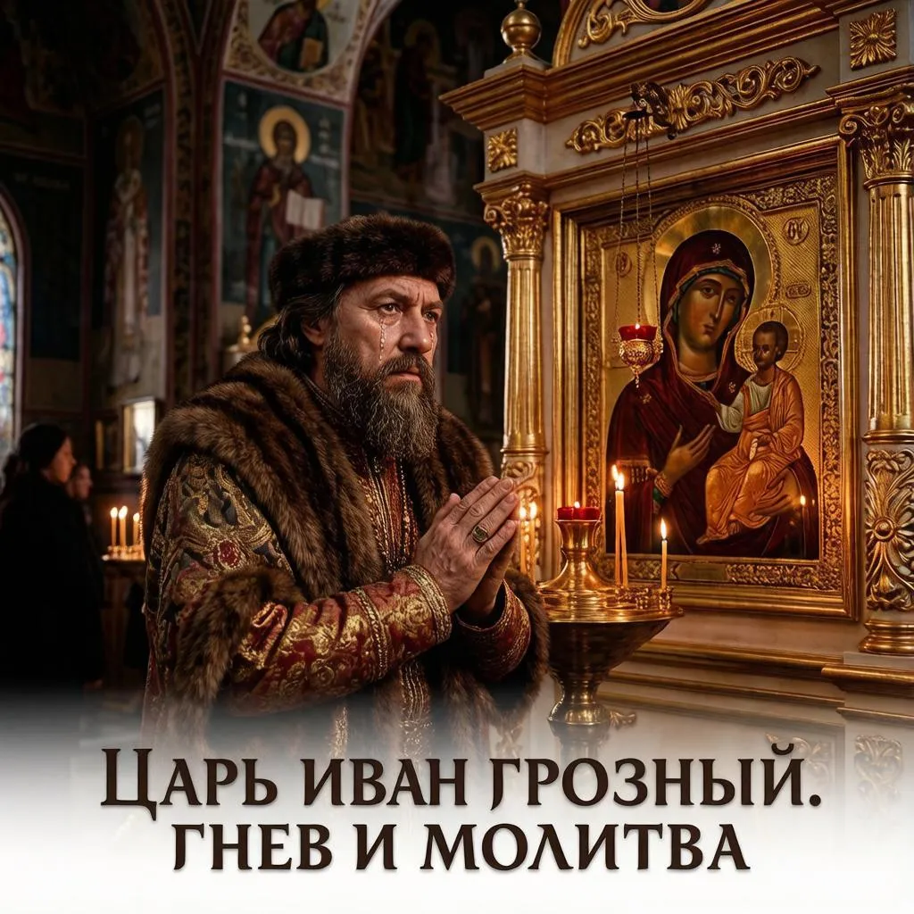 Царь Иван Грозный. Гнев и молитва