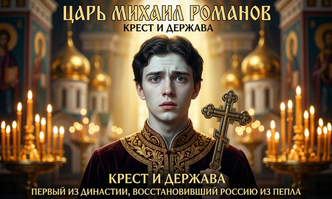 Царь Михаил Романов. Крест и держава
