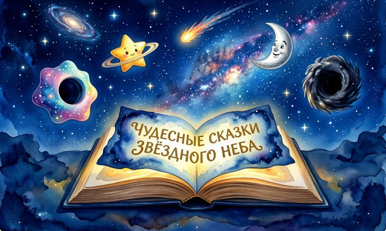 Чудесные сказки звёздного неба для детей 4–5 лет