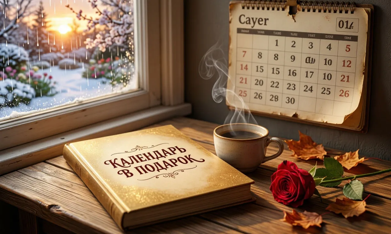 Календарь в подарок Сборник стихов о любви
