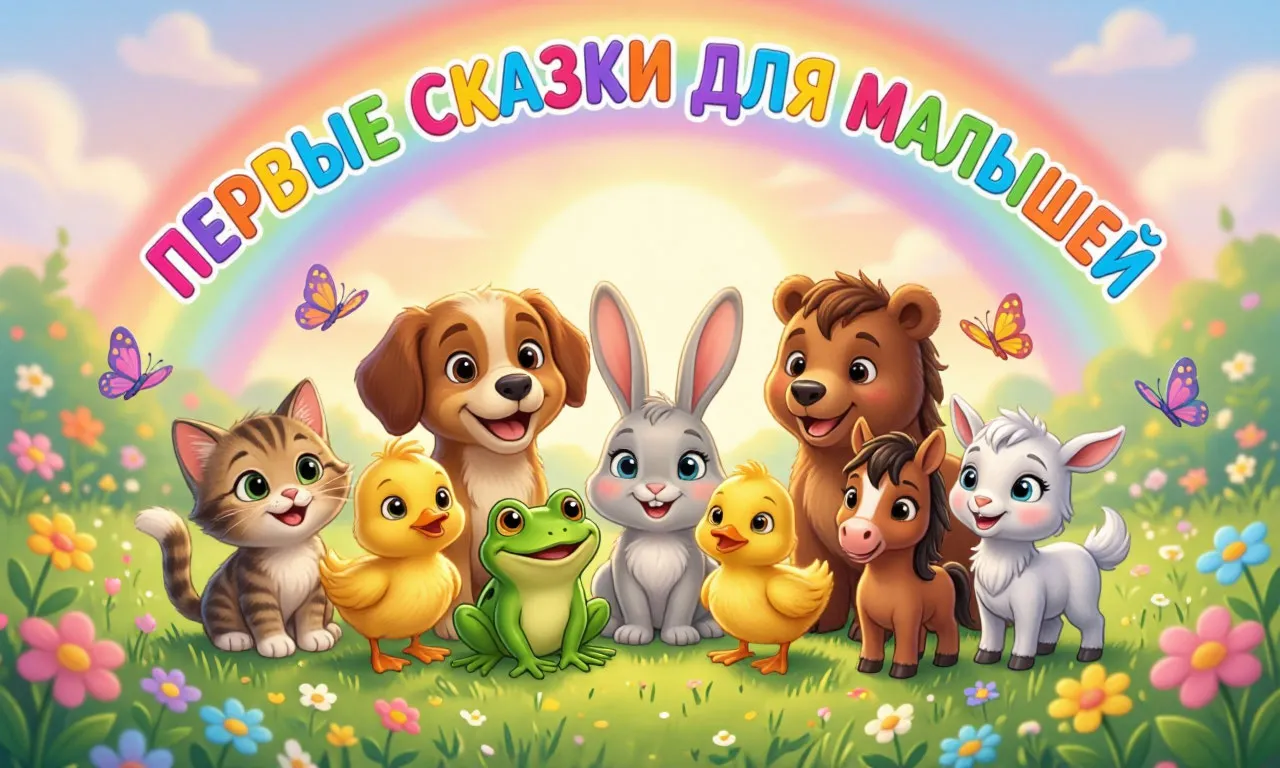 Первые сказки для малышей 1 года