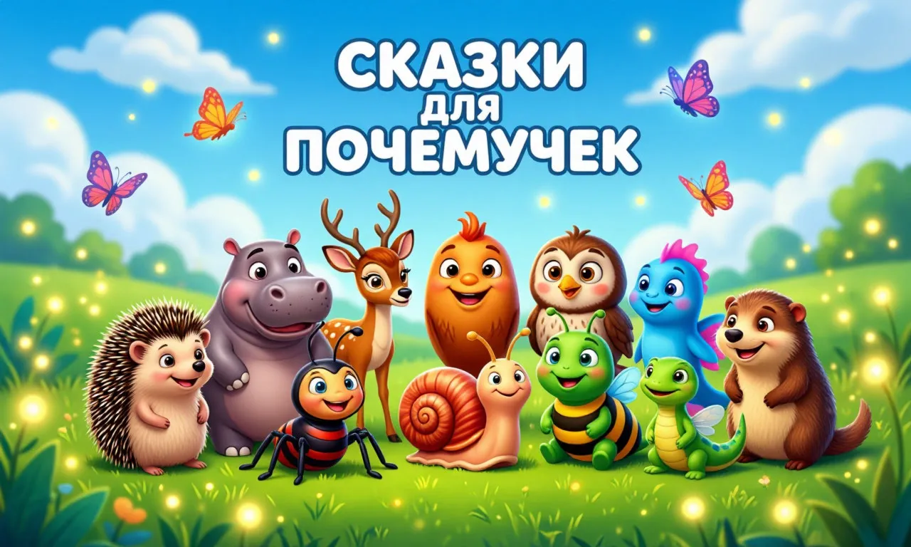 Сказки для Почемучек Читать на ночь детям 3 лет