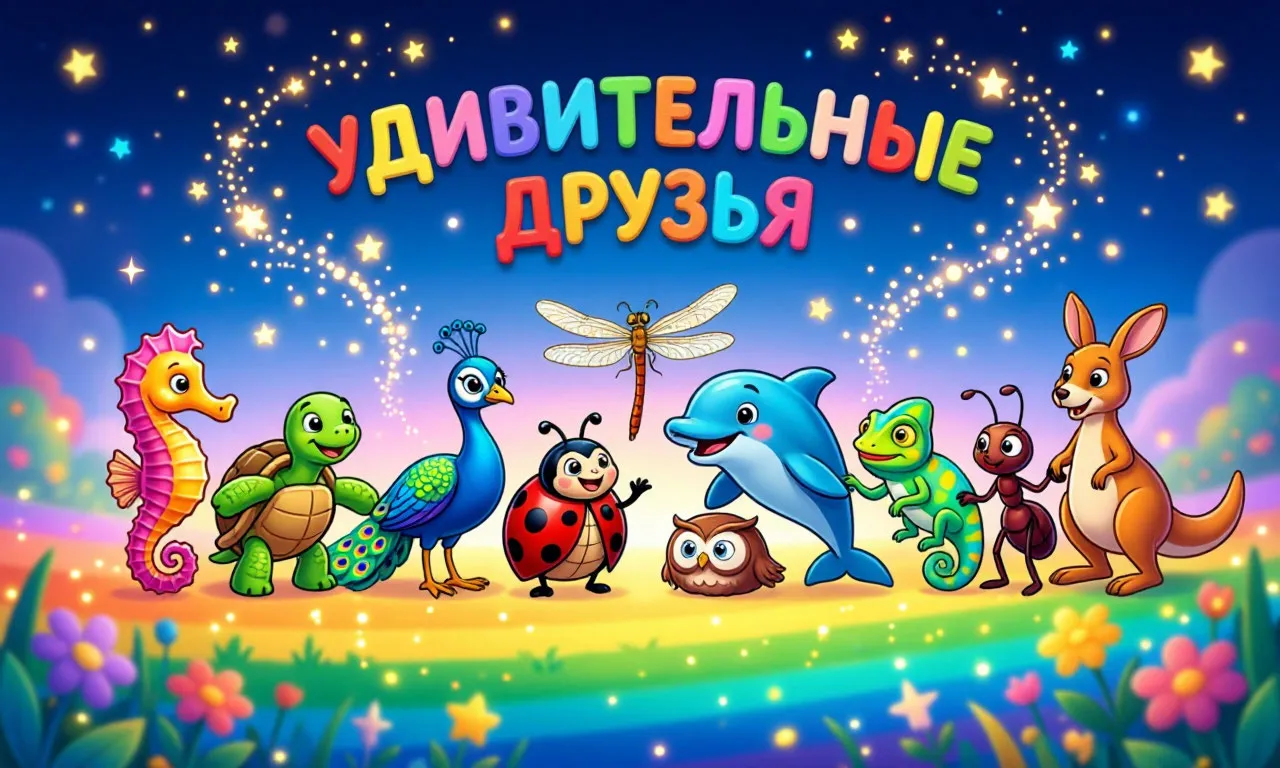 Удивительные друзья Сказки для чтения детям 4 лет