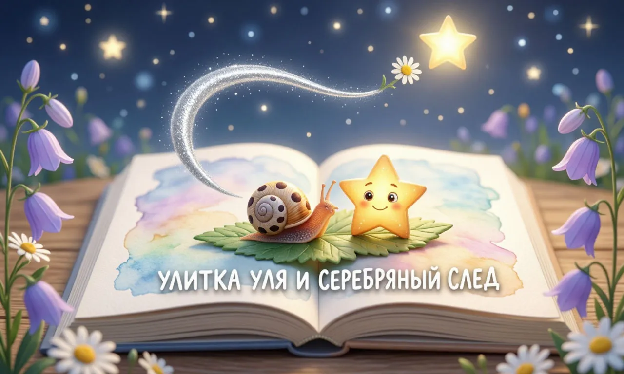 Улитка Уля и серебряный след