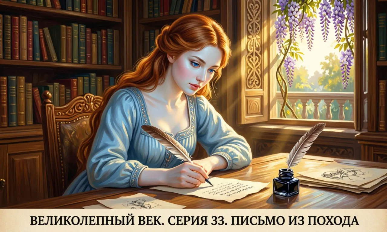 Великолепный век Серия 33. Письмо из похода
